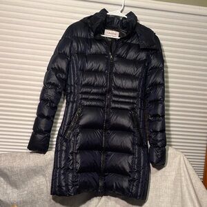 Calvin Klein Women's Down Filled Navy Puffer Jacket